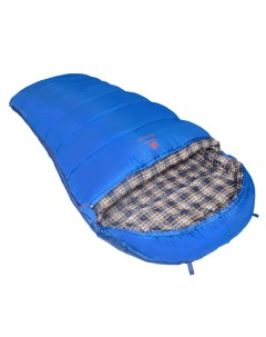Спальный мешок Broad серый синий левый Btrace