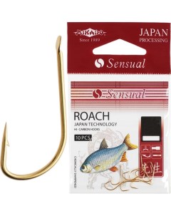 Рыболовные крючки Sensual Roach 12 10 шт Mikado