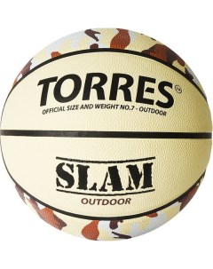 Мяч баскетбольный Slam арт B02067 р 7 Torres