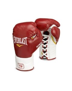 Боксерские перчатки MX Pro Fight красные 8 унций Everlast
