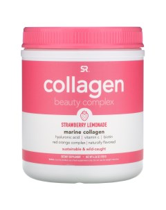 Collagen Beauty Complex Strawberry Lemonade 180 г с морским коллагеном Sports research