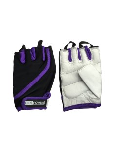 Перчатки для фитнеса 2311 VXL цвет фиол черный белый размер XL Ecos