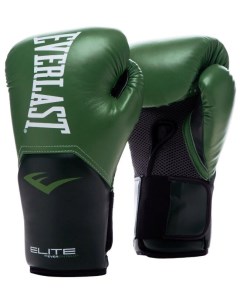 Боксерские перчатки Elite ProStyle зеленые 10 унций Everlast