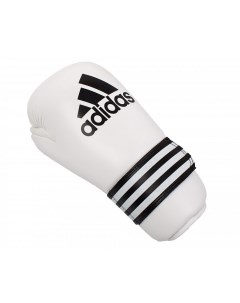 Боксерские перчатки Semi Contact Gloves белые 8 унций Adidas
