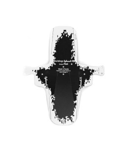 Крыло велосипедное универсальное Splaaash X Pixel цвет черный Mini wings
