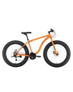 Велосипед Monster 26 D 2022 18 оранжевый черный Black one