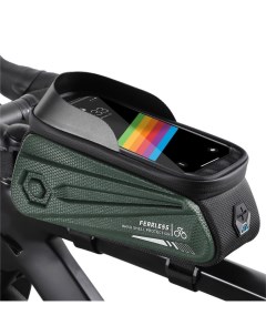 Велосипедная сумка для телефона с доступом к сенсору до 7 дюймов зеленая West biking