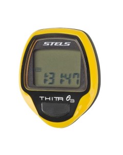 Велокомпьютер Thita 3 10 функций желтый Stels