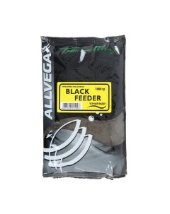 Прикормка Black Feeder черный фидер 1 кг Team