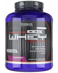 Протеин Prostar 100 Whey Protein 2390 г raspberry Ultimate nutrition
