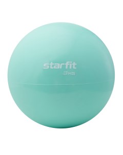 Медбол Core GB 703 3 кг мятный Starfit