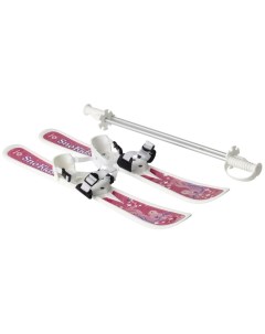 Детские лыжи Sno Kids Children s Skis With Poles Pink Pony Design 2021 70 см Hamax