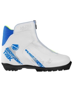 Ботинки для беговых лыж Olimpia NNN ИК белый лого синий размер 37 Trek