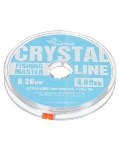 Леска монофильная Fishing Master Crystal 30 м 0 20 мм 4 89 кг Allvega