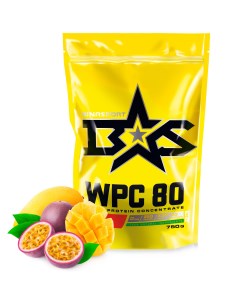 Протеин WPC 80 Whey Protein 750 г mango passionfruit Binasport