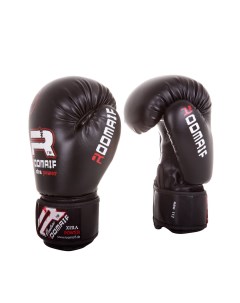 Боксерские перчатки RBG 112 черные 12 унций Roomaif