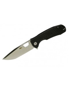 Нож Tanto L с чёрной рукоятью Honey badger