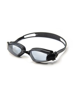 Очки для плавания взрослые черные авторегулируемые AF от UVA UVB силикон Mystyle