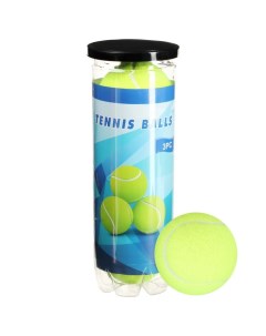 Мяч для большого тенниса Тренер набор 3 шт Nobrand