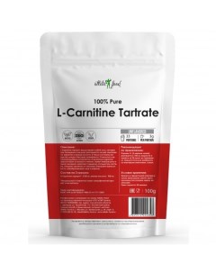 Л Карнитин Тартрат 100 Pure L Carnitine Tartrate 100 г натуральный Atletic food
