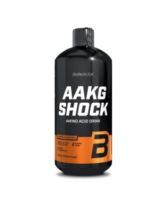 Аргинин альфа кетоглутарат AAKG Shock Extreme 1000 мл апельсин Biotechusa