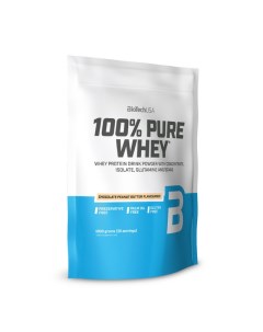 Протеин 100 Pure Whey 1000 г шоколад арахисовое масло Biotechusa