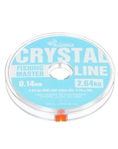 Леска монофильная Fishing Master Crystal 30 м 0 14 мм 2 64 кг Allvega