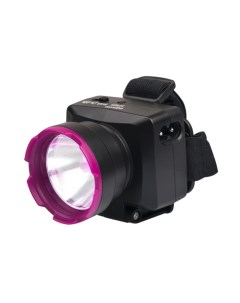 Туристический фонарь Accu FH7 L1W розовый черный 2 режима Фаza