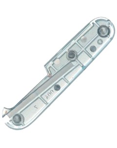 Накладка задняя для ножей 91 мм пластиковая полупрозрачная серебристая Victorinox