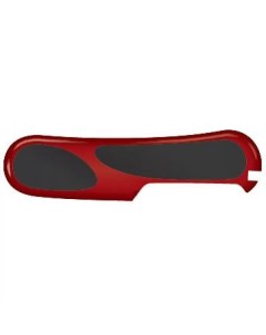 Накладка задняя для ножей 85 мм пластиковая красно черная Victorinox