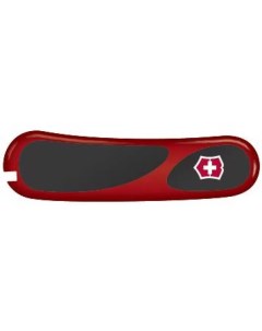 Накладка передняя для ножей 85 мм пластиковая красно черная Victorinox