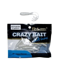 Силиконовая приманка Crazy Bait CTF 60 мм 024 10 шт Rubicon