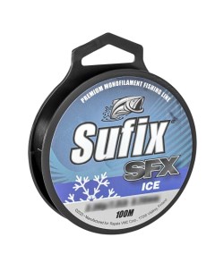 Леска Sfx Ice 100м 0 12мм CLEAR Sufix