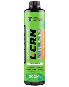 L Carnitine Green Tea Liquid Concentrate 500 мл яблоко Sport technology nutrition