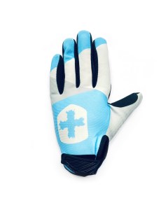 Перчатки для фитнеса Shield Protect Gloves черный серый голубой M Harbinger