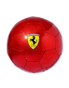 Мяч футбольный р 5 цвет красный Ferrari