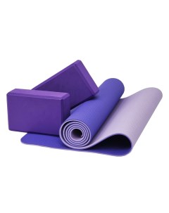 Коврик для йоги B01099 фиолетовый 183 см 6 мм Urm
