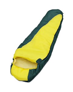 Спальный мешок Solo 250 yellow green правый Чайка