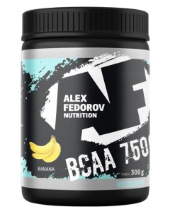 Recovery 7500 BCAA 300 г банан Alex fedorov nutrition