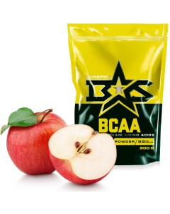 BCAA Powder Дойпак BCAA 200 г яблоко Binasport