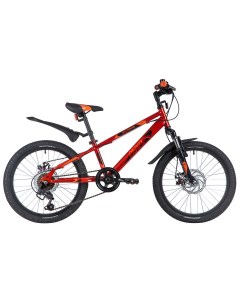Велосипед Extreme Disc 20 2021 One Size красный Novatrack