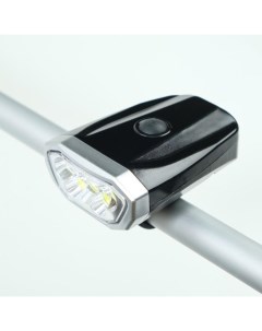 Велосипедный фонарь аккумуляторный 1 Вт 600 мАч 6 led 4 режима от USB Nobrand