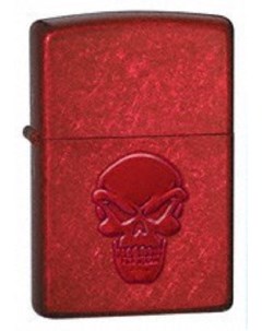 Бензиновая зажигалка Doom 21186 Red Matte Zippo