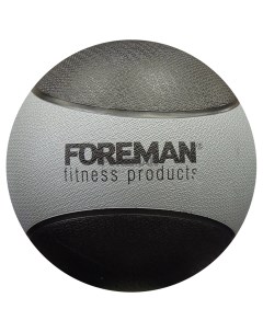 Медбол Medicine Ball 6 кг серый черный Foreman