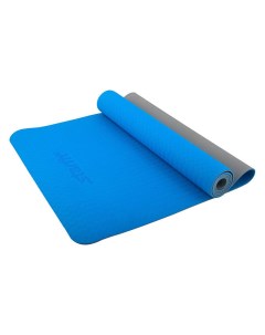 Коврик для йоги FM 201 blue grey 173 см 0 4 мм Starfit