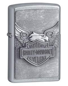 Бензиновая зажигалка Harley Davidson Iron Eagle Emblem 20230 Street Chrome Zippo