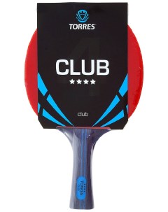 Ракетка для настольного тенниса Club коническая ручка 4 звезды Torres