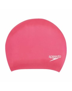 Шапочка для плавания Long Hair Cap A064 pink Speedo