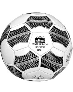 Мяч футбольный PVC 260 г 1 слой размер 5 MIBALON белый черный Nobrand