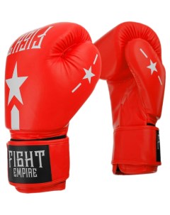 Боксерские перчатки 4153921 красные 16 унций Fight empire